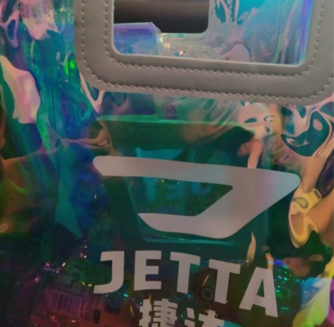 弦彩镭射 厚款 半透明五彩袋，不同环境下出...