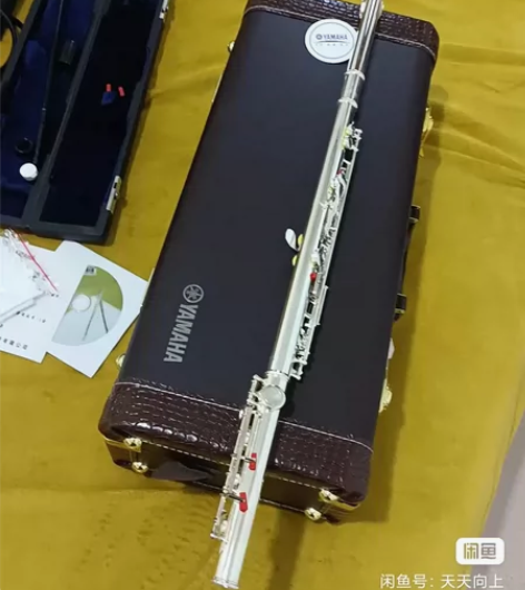 闲置雅马哈长笛，17孔开闭孔两用长笛，专柜...