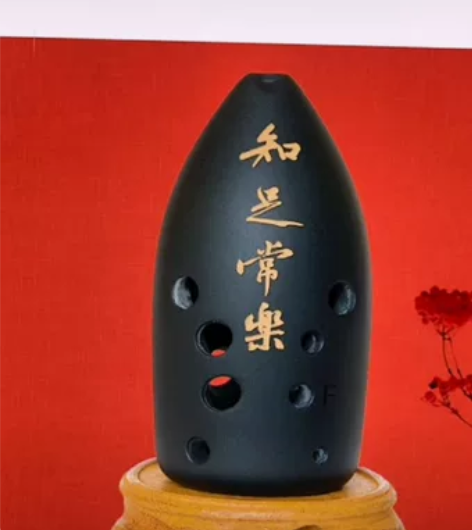 新品！新款双腔树脂埙    从此再也没有陶...