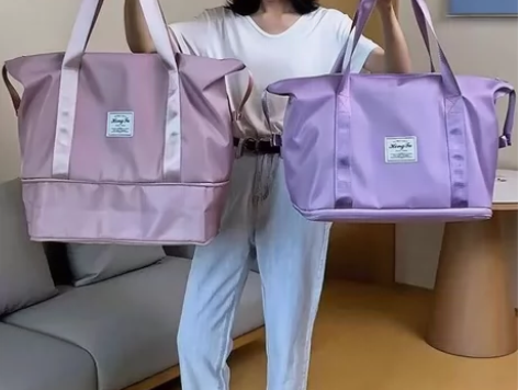 【实体店不做了全新包邮】米芝妮旅行包女短途...