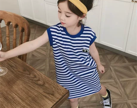 女童夏装连衣裙吊带2022夏季新款衣服小女...