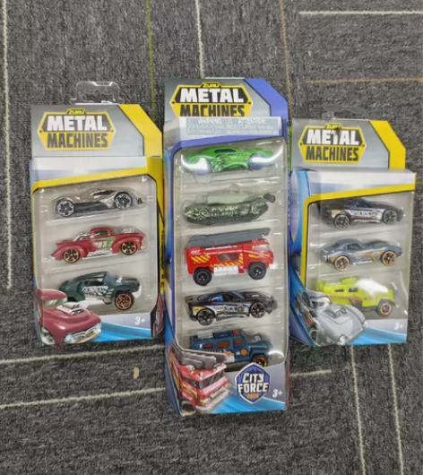 ZURU 争霸 合金 小跑车 成品耐摔轨道...