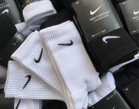 [超便宜]四季款长筒黑 白色毛巾底加厚纯棉...