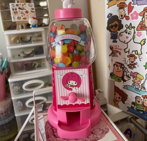 美乐蒂糖果扭蛋机一个（无糖果） 瑕看图 高...