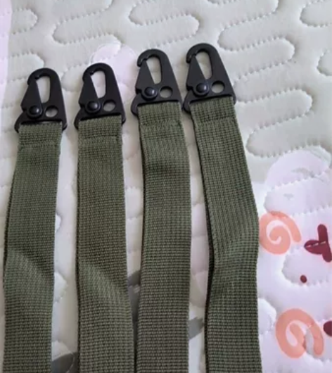 采用UTX多耐福配件的户外手包挂带 钥匙挂...