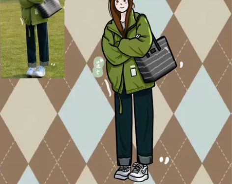 在线秒回手绘q版头像 卡通人物形象 真人照...