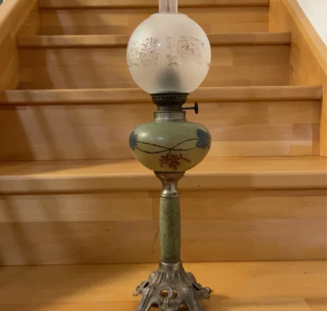 法式vintage 老煤油灯 产地：法国 ...