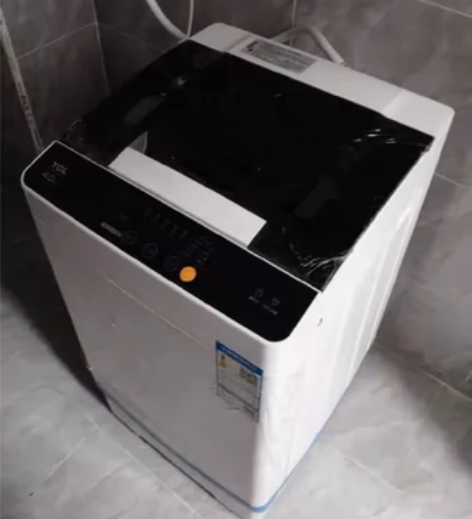 TCL 4KG波轮迷你洗衣机宿舍租房神器全...