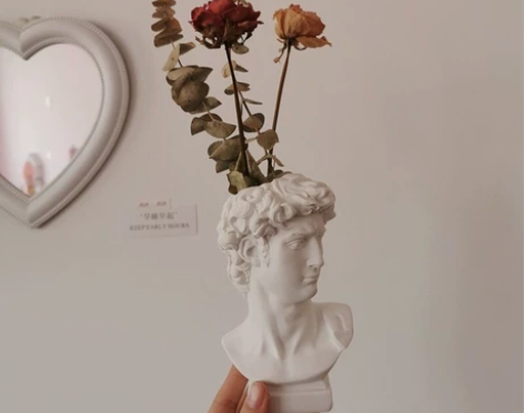 大卫化妆刷桶收纳神器北欧ins笔筒收纳盒花...