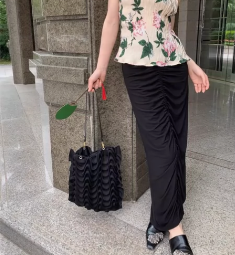 dorydory 原创设计 新中式无袖褶皱...