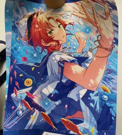 出 leo 月永雷欧 海报 雪球 水手 偶...