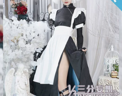 换/出三分妄想SKY光遇cos服白鸟平菇c...