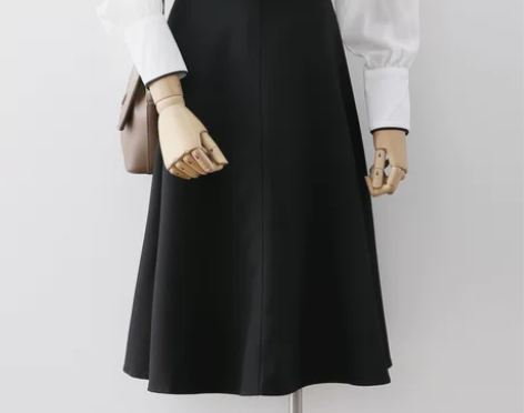 ?裙子女中长款半身裙韩版高腰大摆伞裙显瘦气...