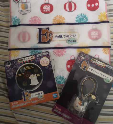 夏目友人帐 猫老师 一番赏 e赏 f赏 g...