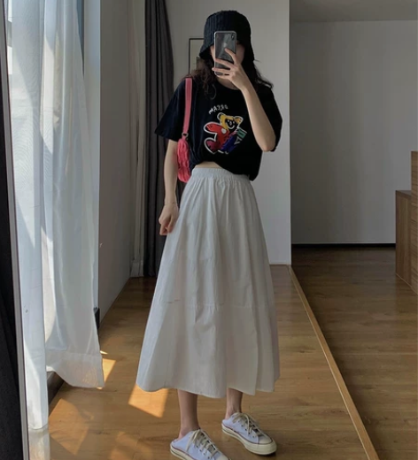 花苞半身裙 吊牌剪了,拿回来试穿,等到要穿...