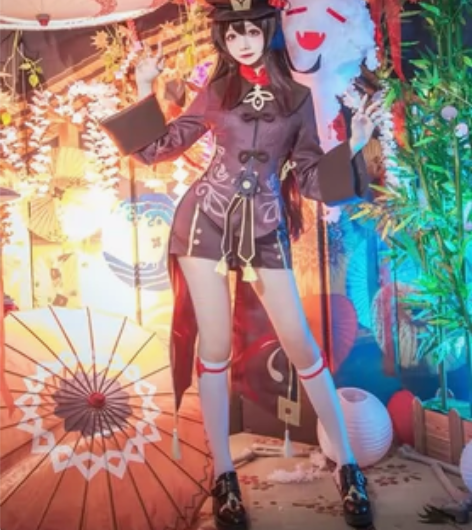 【出】原神cos服 胡桃 火花动漫家 原价...