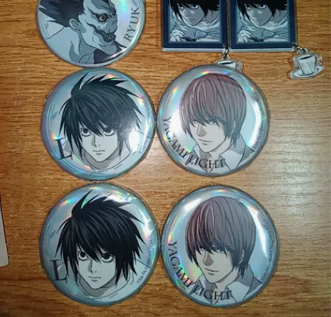 标价大刀出如图星河动漫dn吧唧 挂件 夜神...