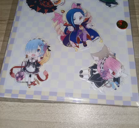 星河动漫 从零开始的异世界生活 贴纸 正版...