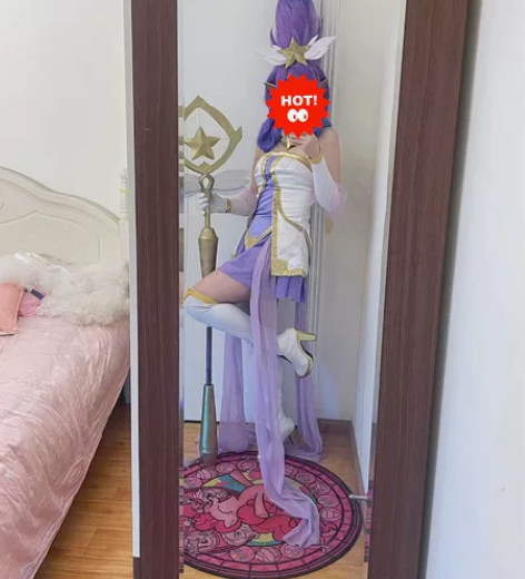 英雄联盟 迦娜 风女星之守护者cos服大全...