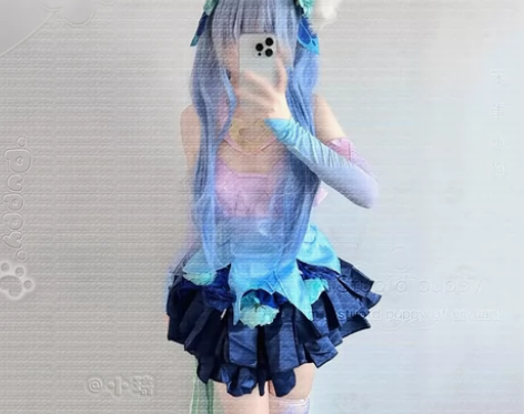 ［不刀不换］公孙离花间舞cos全套 图上有...